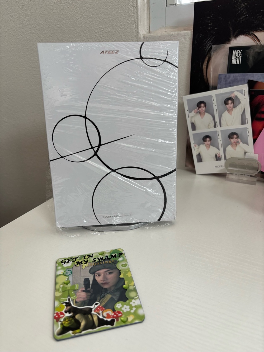 ATEEZ GOLDEN HOUR PT4 ALBUM (UNSEALED)